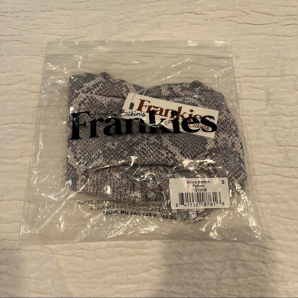 Frankie’s Bikinis “Shore” Bottom In Python (Pr) - image 6